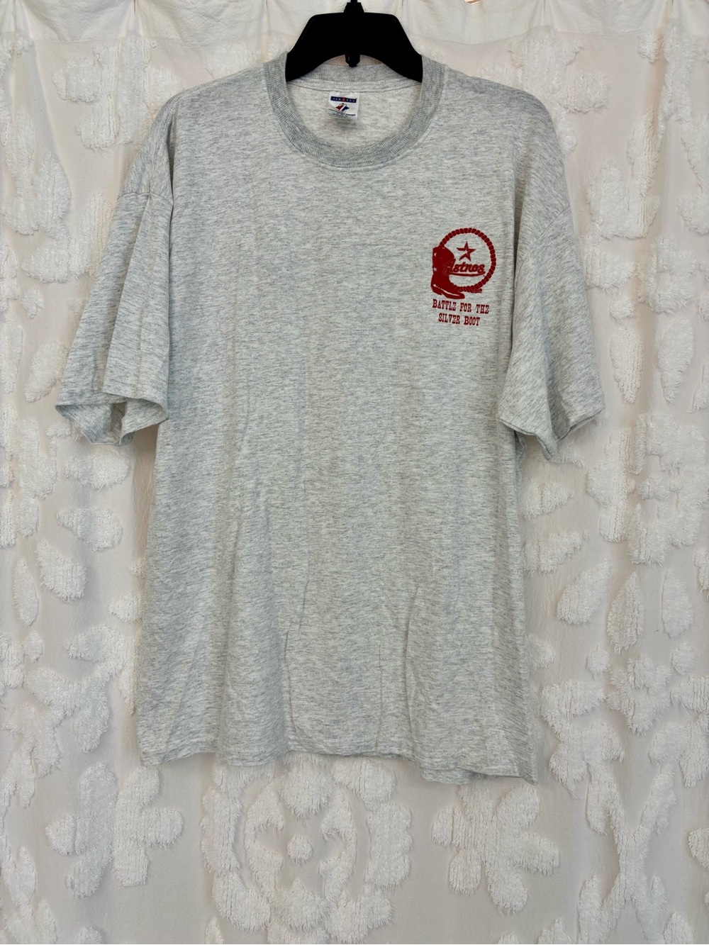 Houston Astros Heather Gray Tee XL Lone Star Series 2007